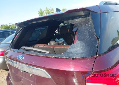 2022 Ford Explorer Platinum from USA, damaged, VIN 1FM5K8HC4NGA89286